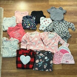 Newborn Girl Clothes Bundle